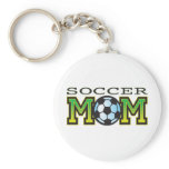 Mom Soccer Key Chains