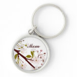 Mom Spring Blossoms Keychain