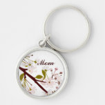 Mom Spring Blossoms Keychain