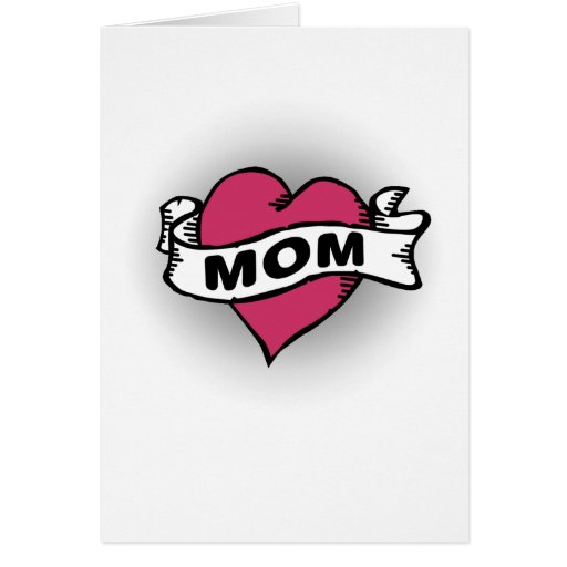 Mom Tattoo Cards