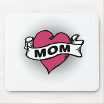 Mom Tattoo Mouse Mat