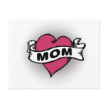 Mom Tattoo Post Card