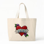 Mom Tattoo Tote Bag