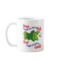 Mom taught Me How to Fish mugs