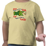 Mom Taught Me How to Fish t-shirts