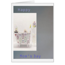 Mom Time Alone Greeting Cards
