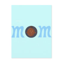 Mom to African baby Postcard