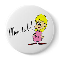 Mom To Be (Pregnant Woman) Pin