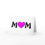 Mom with Heart Smiley Face cards