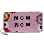 Mom - Wow, a Mother's Day message Notebook Speakers