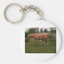 Moma horse and baby horse key chains