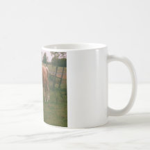 Moma horse and baby horse mug