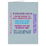 Momisms Card
