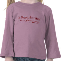 Momma Happy K T Shirts