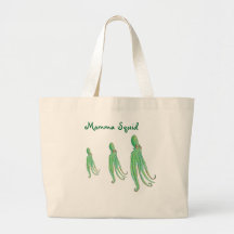 Momma Squid Tote Bag