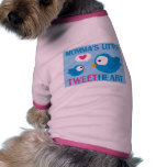 momma's little tweetheart doggie t shirt
