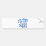 Mommy 2 B (Blue) Bumper Stickers