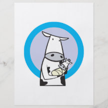 mommy and baby cow flyer