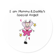 Mommy and Daddy's Special Angel Stickers