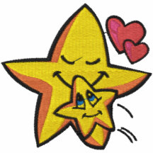 Mommy And Me Star Embroidered Shirt