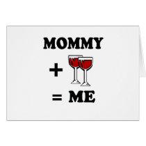 Mommy and wine equals me baby t-shirt