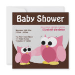 Mommy & Baby Owls - Baby Shower Invitations