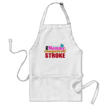 Mommy Conquered Stroke Apron
