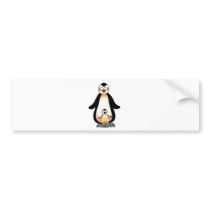 Mommy/daddy and baby penguin, baby shower