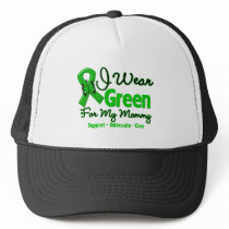 Mommy - Green  Awareness Ribbon Mesh Hat
