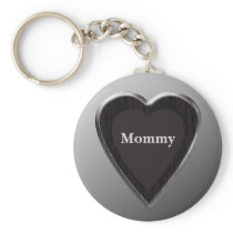 Mommy Heart Keychain by 369MyName