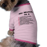Mommy is a Firefighter Dog Tshirt