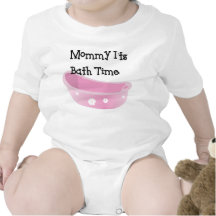 Mommy It's Bath Time Creeper