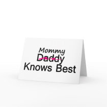 Mommy Knows Best