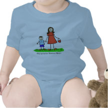 Mommy & Me Boy - Brunettte Mother & Son Shirts