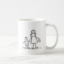 Mommy & Me Mug (Drawing with No Title)