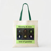 Mommy & mine tote bags