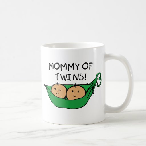 Mommy of Twin Pod Coffee Mugs