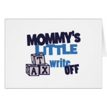 Mommy Tax Write Off cards