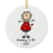 Mommy To Be Dated 2012  Keepsake Ornament ornaments