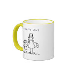 Mommy's Girl Drawing Mug or Cup