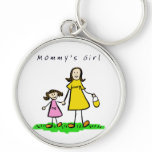 Mommy's Girl Keychain (Brunette)