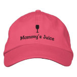 Mommy's Juice embroidered hats