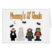 MOMMY'S Lil Ghouls (QUADRUPLETS) cards