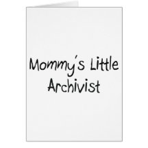 Mommy's Little Archivist Cards