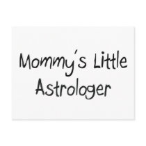 Mommy's Little Astrologer Postcard