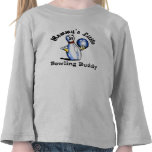 Mommy's Little Bowling Buddy Kids T-shirts
