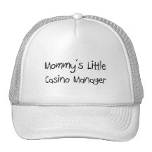 Mommys Little Casino Manager Mesh Hats