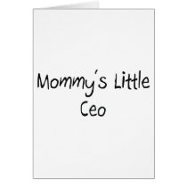 Mommys Little Ceo Cards