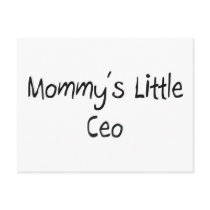 Mommys Little Ceo Postcard