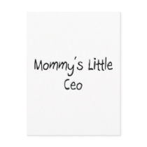 Mommys Little Ceo Postcard